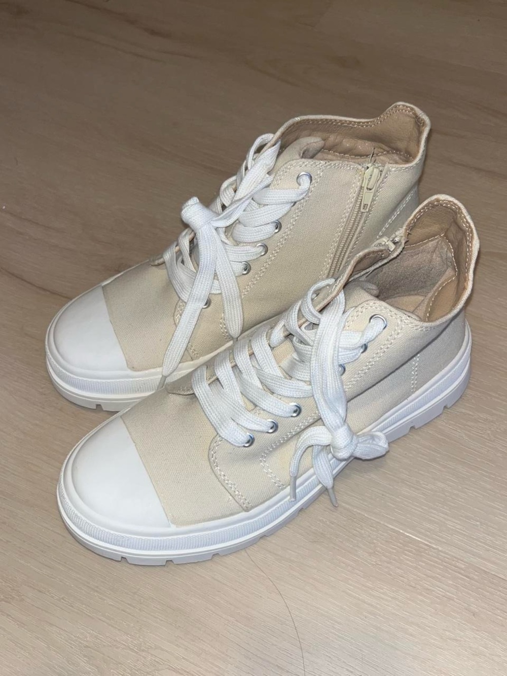 Soda Cream High-Top Athletic Sneakers